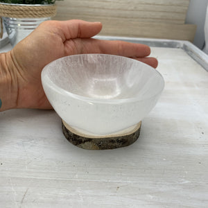 Moroccan Selenite Bowl - Interiors in Balance