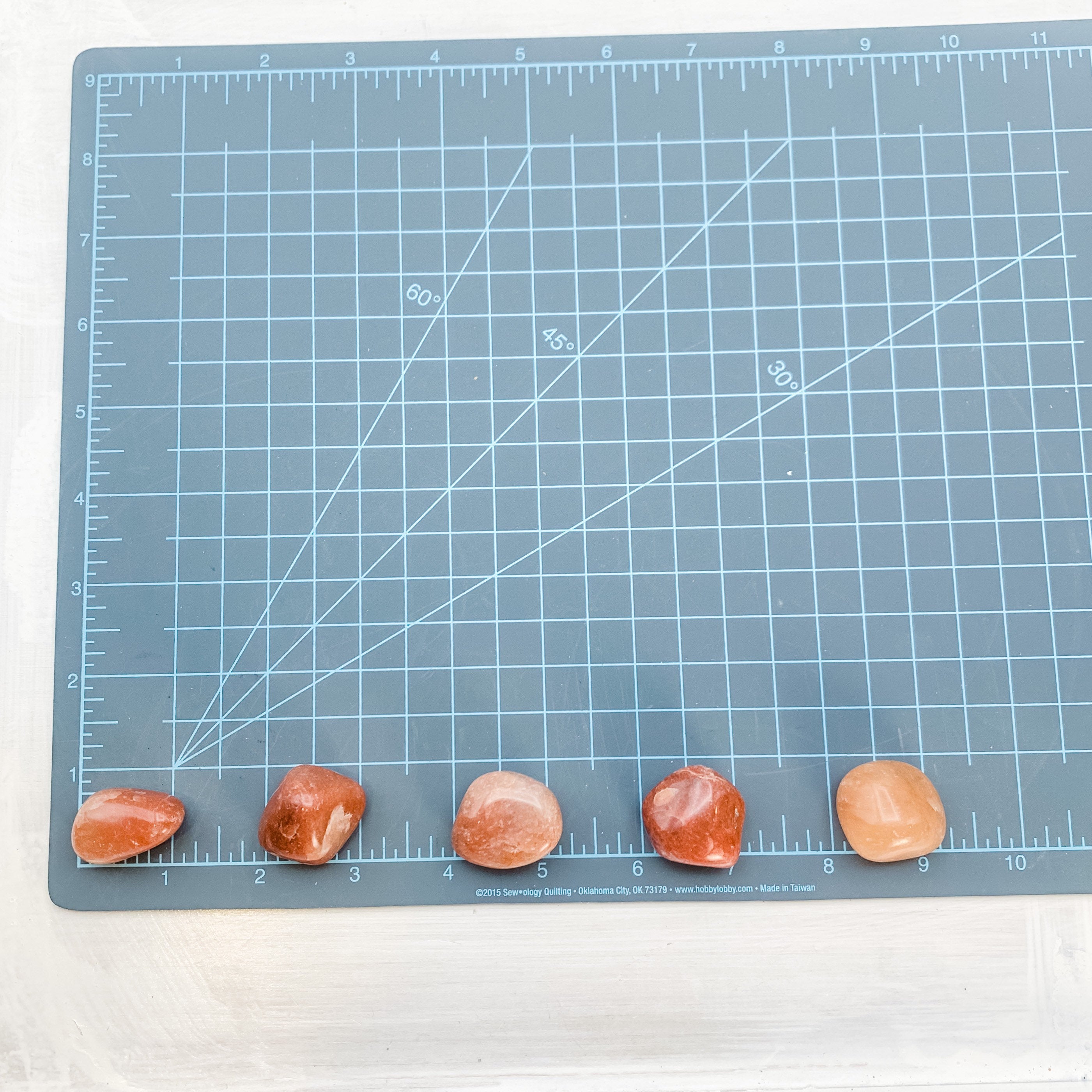 Red Aventurine, Chakra Balancing Polished Tumbled Stone - Interiors in Balance