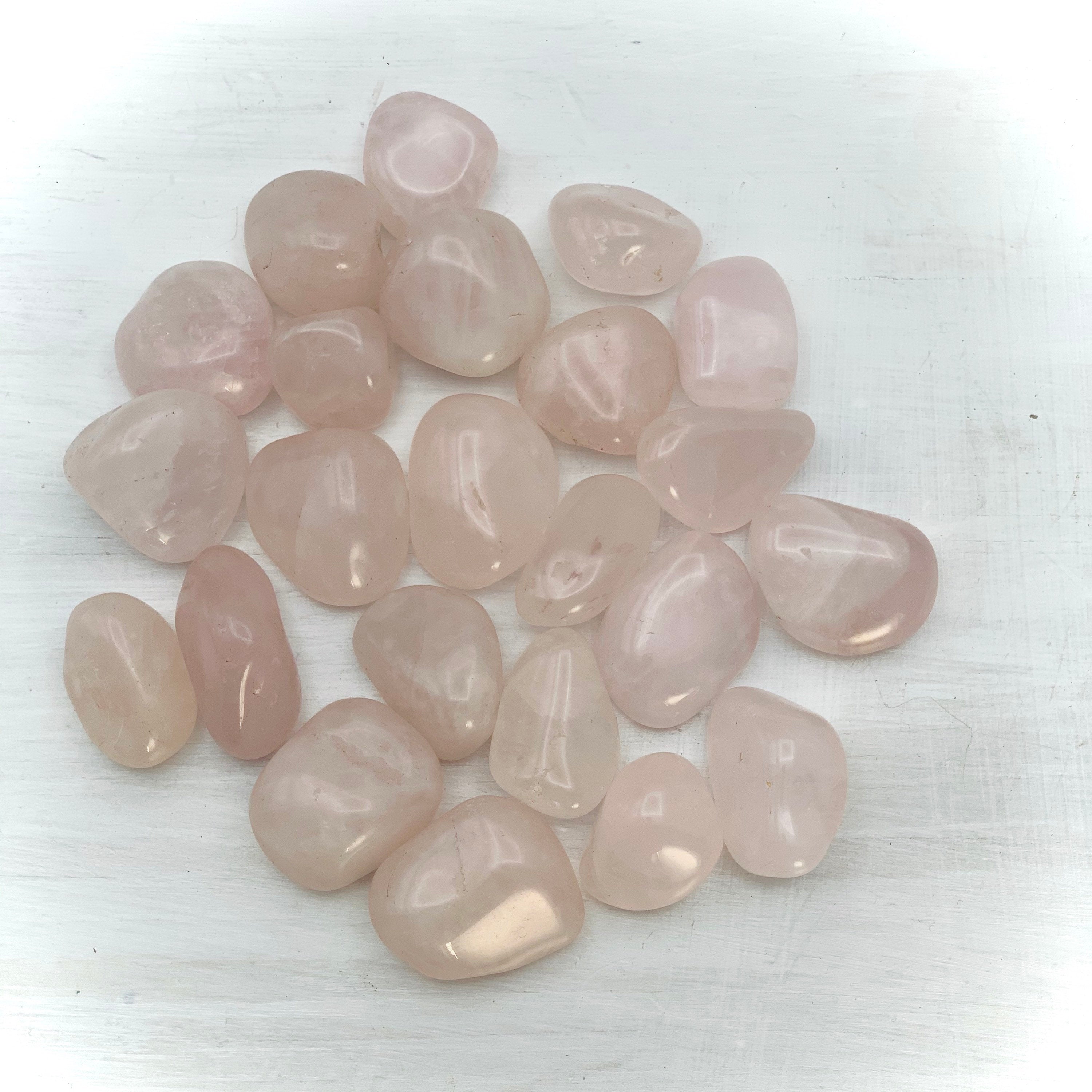 Rose Quartz Tumbled Nugget (1 Per Order) - Interiors in Balance