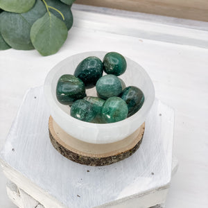 Selenite Moroccan 3" Crystal Bowl - Interiors in Balance