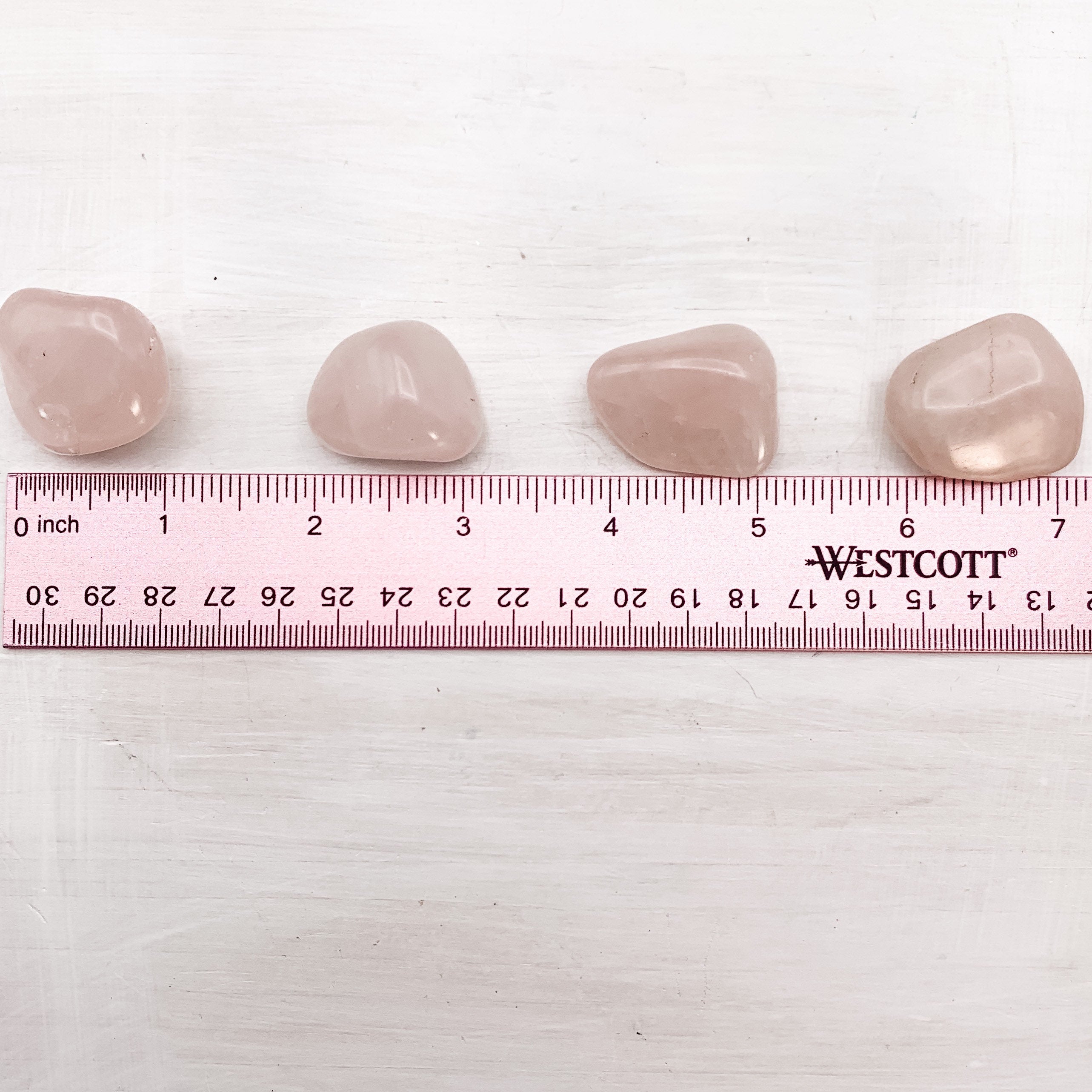Rose Quartz Tumbled Nugget (1 Per Order) - Interiors in Balance