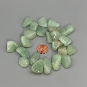 Green Averntine Tumbled Stone
