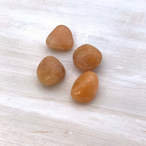 Red Aventurine Crystal Tumbled Nuggets - Interiors in Balance